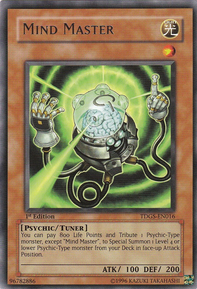 Mind Master [TDGS-EN016] Rare | Jomio and Rueliete's Cards and Comics
