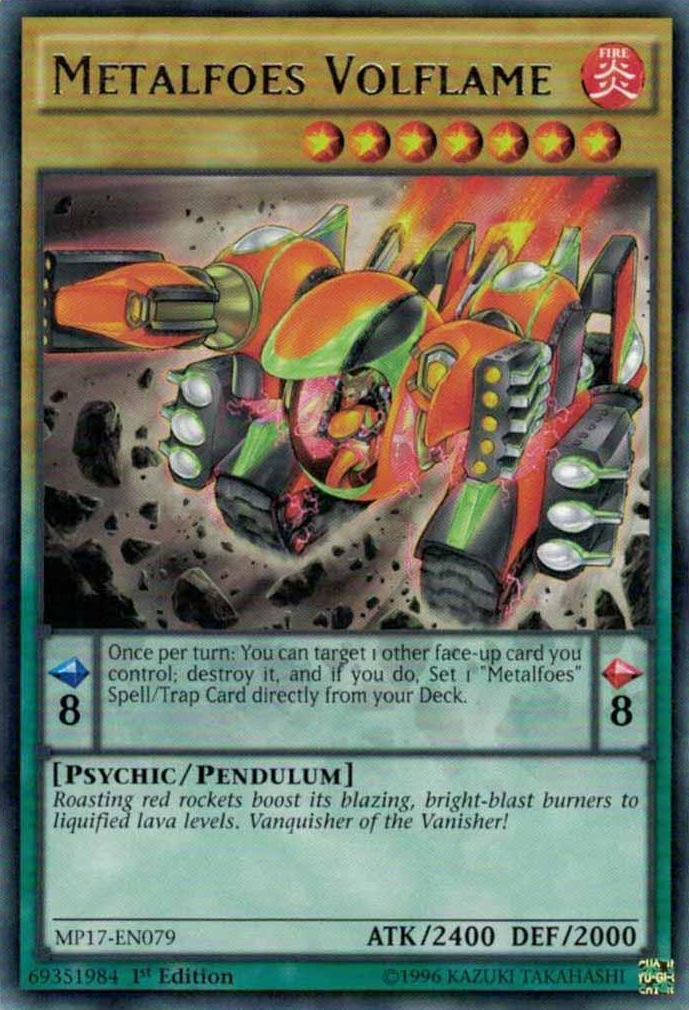 Metalfoes Volflame [MP17-EN079] Rare | Jomio and Rueliete's Cards and Comics