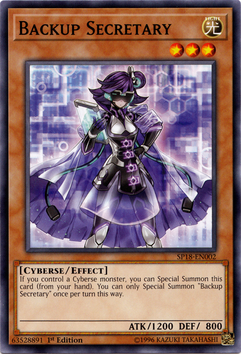 Backup Secretary [SP18-EN002] Common | Jomio and Rueliete's Cards and Comics