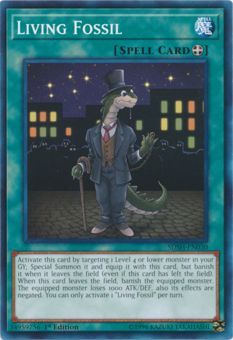 Living Fossil [SDSH-EN030] Common | Jomio and Rueliete's Cards and Comics