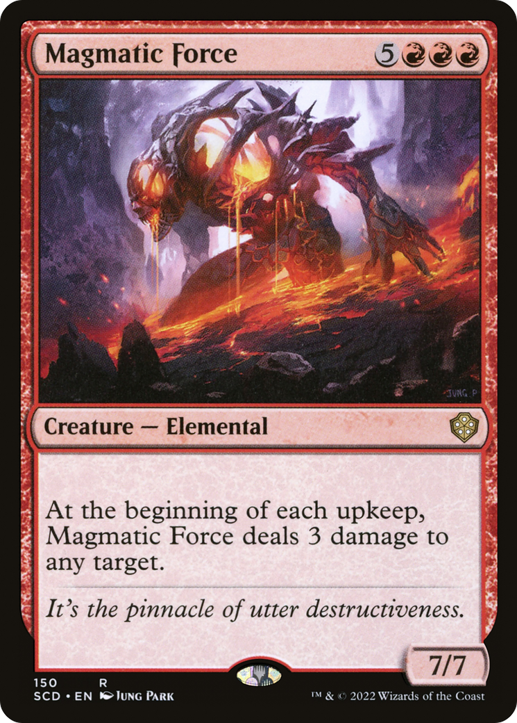 Magmatic Force [Starter Commander Decks] | Jomio and Rueliete's Cards and Comics