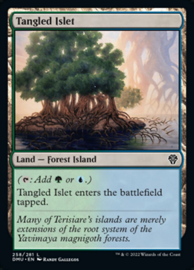 Tangled Islet [Dominaria United] | Jomio and Rueliete's Cards and Comics