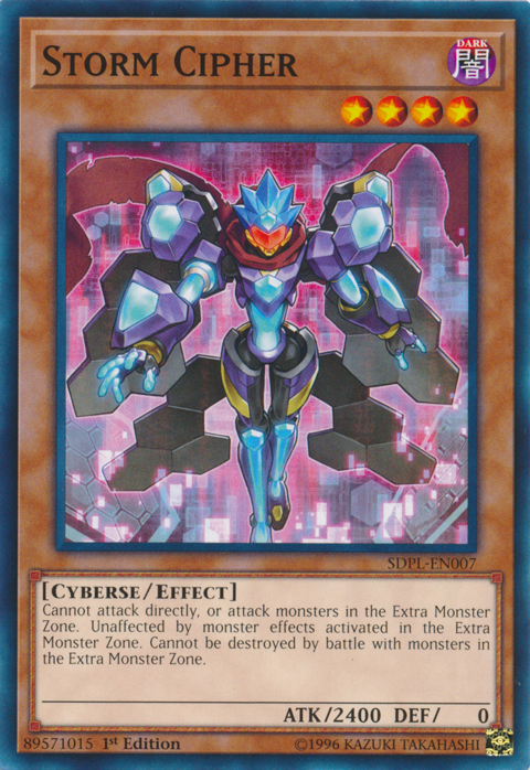 Storm Cipher [SDPL-EN007] Common | Jomio and Rueliete's Cards and Comics