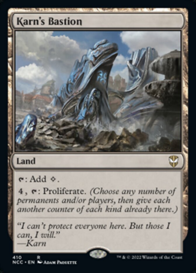 Karn's Bastion [Streets of New Capenna Commander] | Jomio and Rueliete's Cards and Comics