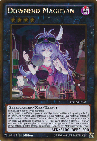 Downerd Magician [PGL2-EN047] Gold Rare | Jomio and Rueliete's Cards and Comics