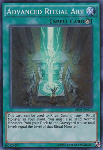 Advanced Ritual Art [AP05-EN010] Super Rare | Jomio and Rueliete's Cards and Comics