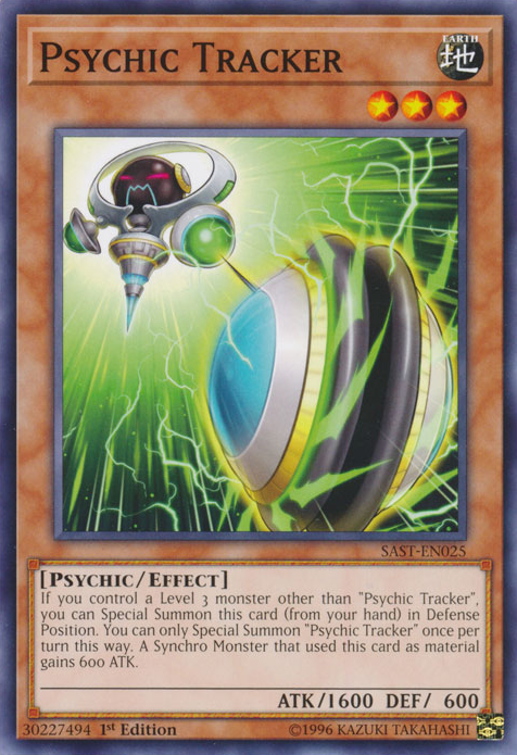 Psychic Tracker [SAST-EN025] Common | Jomio and Rueliete's Cards and Comics