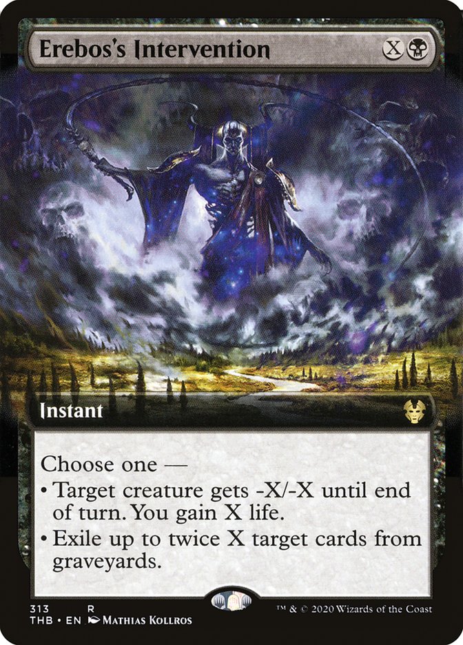 Erebos's Intervention (Extended Art) [Theros Beyond Death] | Jomio and Rueliete's Cards and Comics