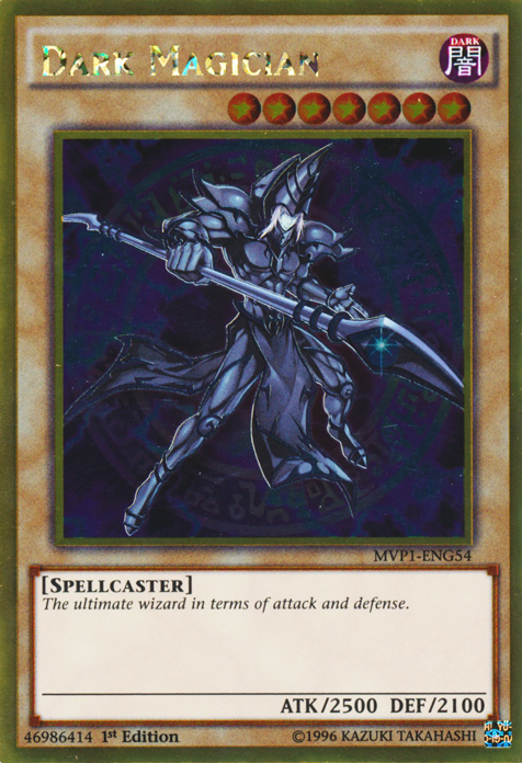 Dark Magician [MVP1-ENG54] Gold Rare | Jomio and Rueliete's Cards and Comics