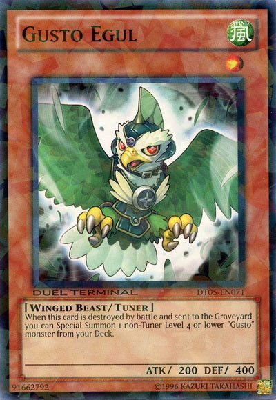Gusto Egul [DT05-EN071] Common | Jomio and Rueliete's Cards and Comics