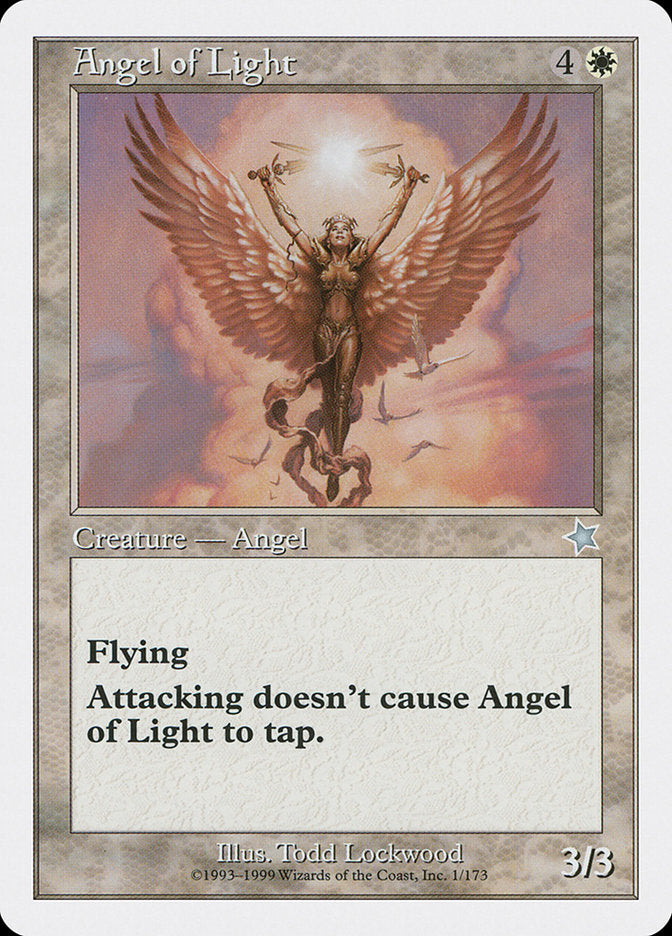 Angel of Light [Starter 1999] | Jomio and Rueliete's Cards and Comics