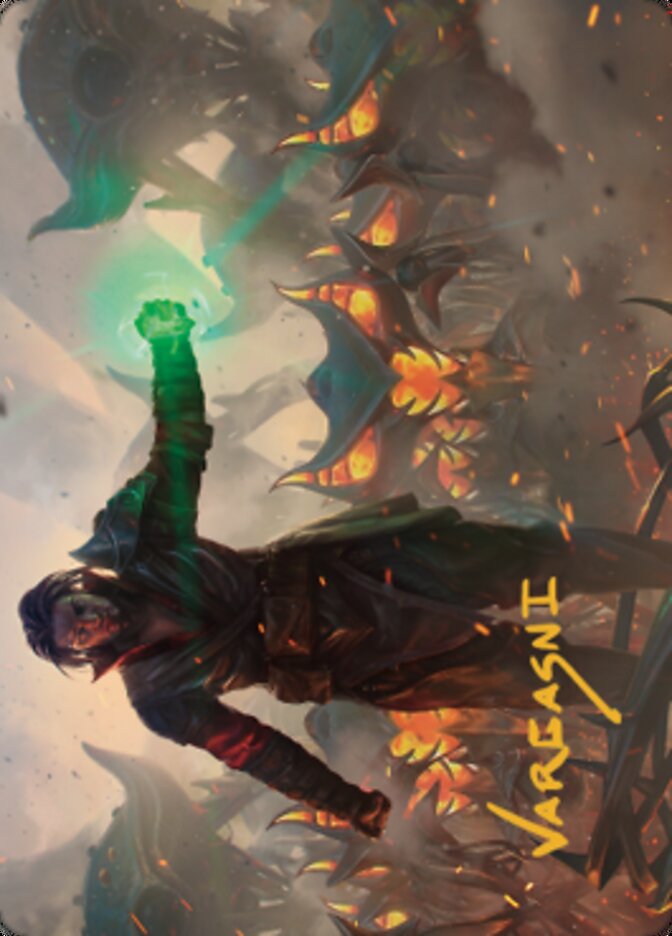 Mishra, Eminent One Art Card (Gold-Stamped Signature) [The Brothers' War Art Series] | Jomio and Rueliete's Cards and Comics