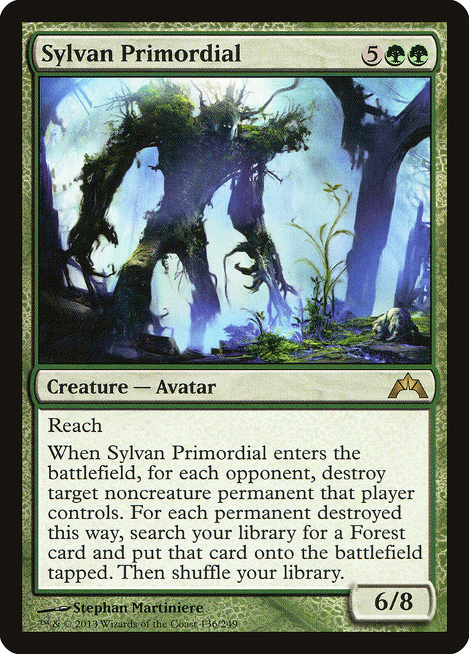 Sylvan Primordial [Gatecrash] | Jomio and Rueliete's Cards and Comics