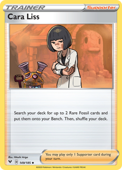 Cara Liss (149/185) [Sword & Shield: Vivid Voltage] | Jomio and Rueliete's Cards and Comics