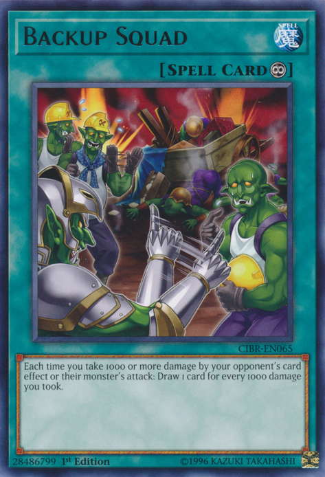 Backup Squad [CIBR-EN065] Rare | Jomio and Rueliete's Cards and Comics