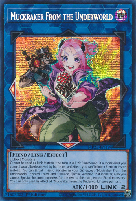 Muckraker From the Underworld [MP23-EN194] Prismatic Secret Rare | Jomio and Rueliete's Cards and Comics