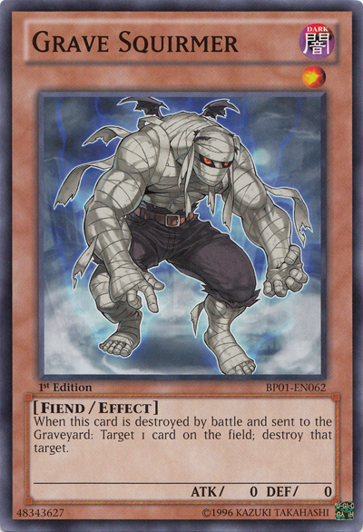 Grave Squirmer [BP01-EN062] Common | Jomio and Rueliete's Cards and Comics