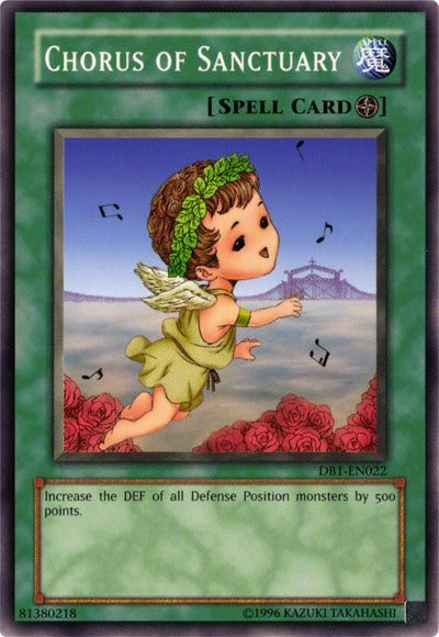 Chorus of Sanctuary [DB1-EN022] Common | Jomio and Rueliete's Cards and Comics