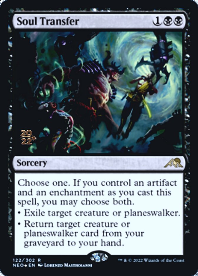 Soul Transfer [Kamigawa: Neon Dynasty Prerelease Promos] | Jomio and Rueliete's Cards and Comics