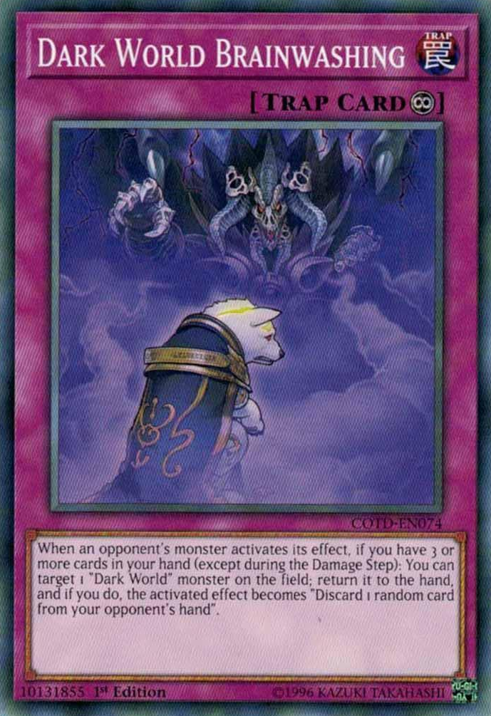 Dark World Brainwashing [COTD-EN074] Common | Jomio and Rueliete's Cards and Comics