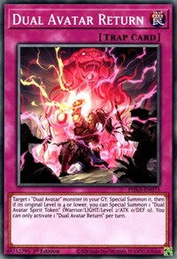 Dual Avatar Return [PHRA-EN073] Common | Jomio and Rueliete's Cards and Comics