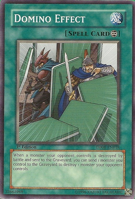 Domino Effect [DP08-EN018] Common | Jomio and Rueliete's Cards and Comics