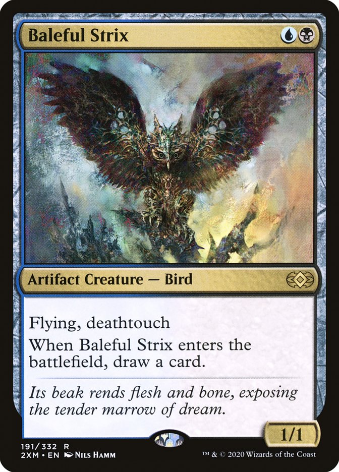 Baleful Strix [Double Masters] | Jomio and Rueliete's Cards and Comics