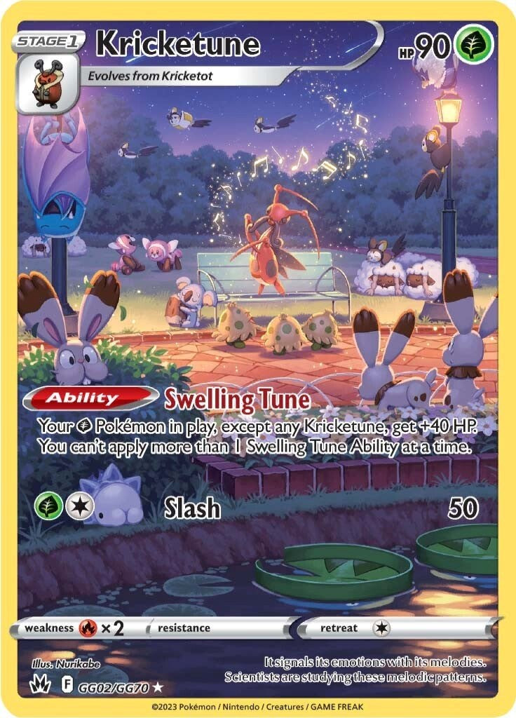 Kricketune (GG02/GG70) [Sword & Shield: Crown Zenith] | Jomio and Rueliete's Cards and Comics