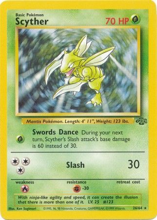 Scyther (26/64) [Jungle Unlimited] | Jomio and Rueliete's Cards and Comics