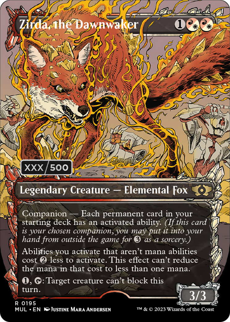 Zirda, the Dawnwaker (Serialized) [Multiverse Legends] | Jomio and Rueliete's Cards and Comics