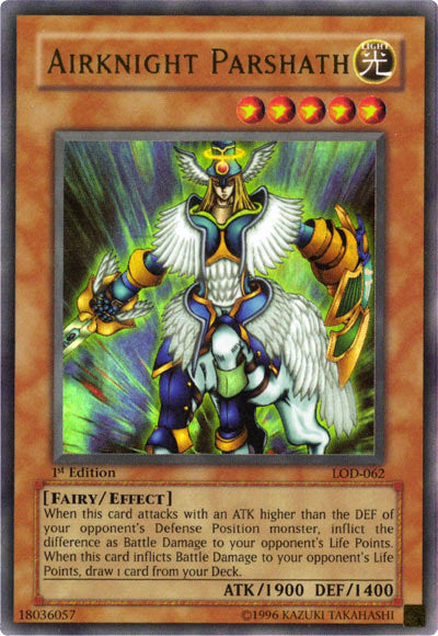 Airknight Parshath [LOD-062] Ultra Rare | Jomio and Rueliete's Cards and Comics