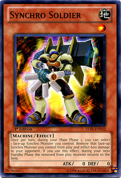 Synchro Soldier [STBL-EN012] Common | Jomio and Rueliete's Cards and Comics