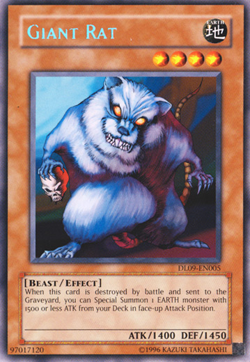 Giant Rat (Silver) [DL09-EN005] Rare | Jomio and Rueliete's Cards and Comics