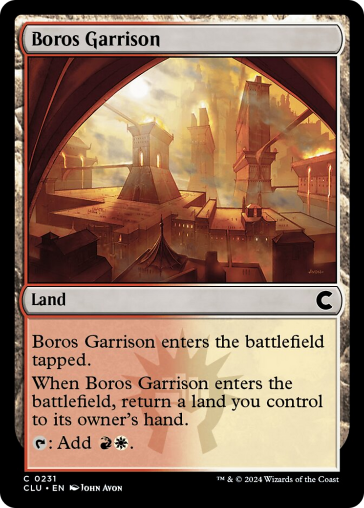 Boros Garrison [Ravnica: Clue Edition] | Jomio and Rueliete's Cards and Comics