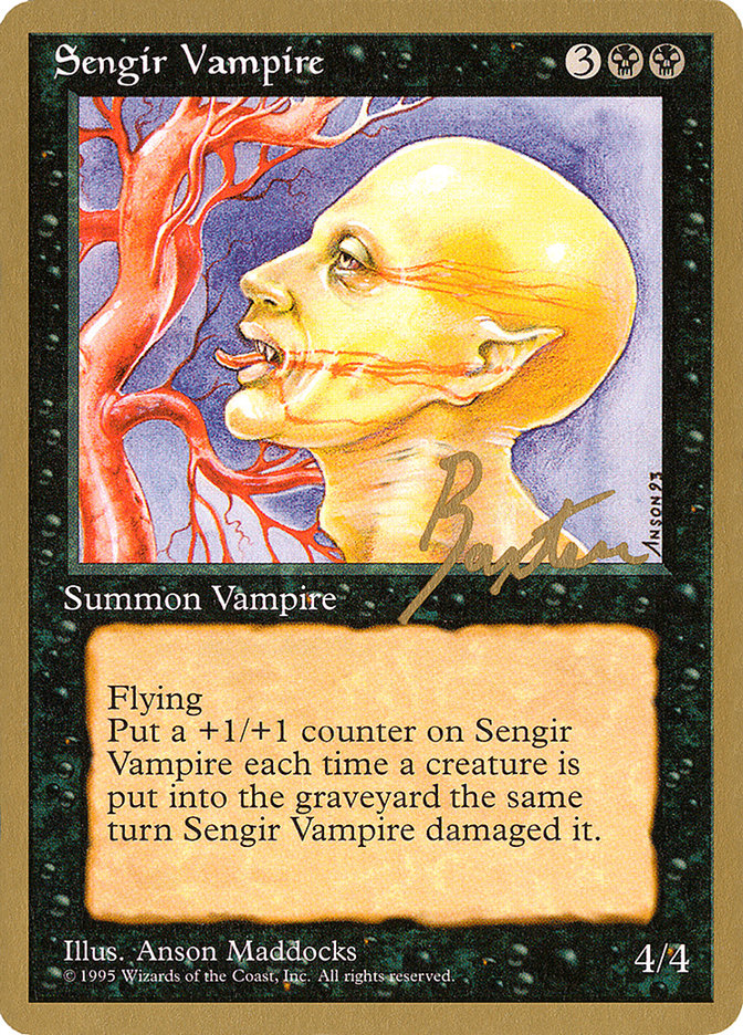 Sengir Vampire (George Baxter) [Pro Tour Collector Set] | Jomio and Rueliete's Cards and Comics