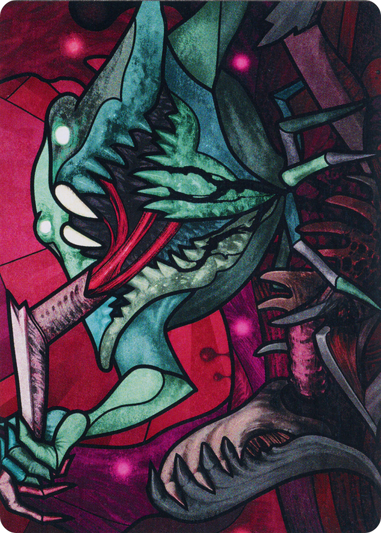 Yargle, Glutton of Urborg Art Card [March of the Machine Art Series] | Jomio and Rueliete's Cards and Comics