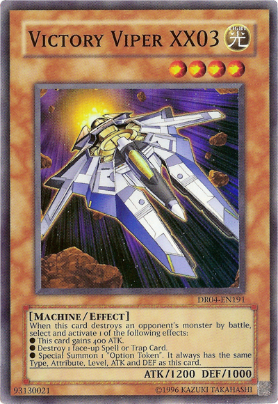 Victory Viper XX03 [DR04-EN191] Super Rare | Jomio and Rueliete's Cards and Comics