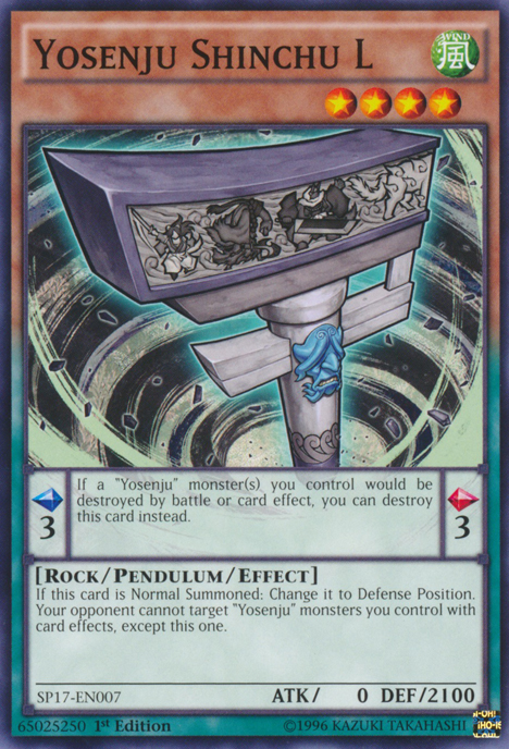 Yosenju Shinchu L [SP17-EN007] Common | Jomio and Rueliete's Cards and Comics
