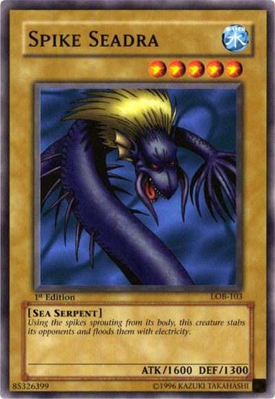 Spike Seadra [LOB-103] Common | Jomio and Rueliete's Cards and Comics
