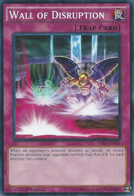 Wall of Disruption [YS16-EN033] Common | Jomio and Rueliete's Cards and Comics
