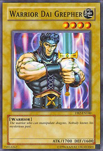 Warrior Dai Grepher [DB2-EN140] Common | Jomio and Rueliete's Cards and Comics