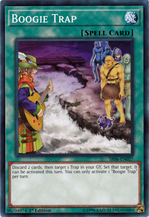 Boogie Trap [SR06-EN027] Common | Jomio and Rueliete's Cards and Comics