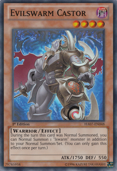 Evilswarm Castor [HA07-EN048] Super Rare | Jomio and Rueliete's Cards and Comics