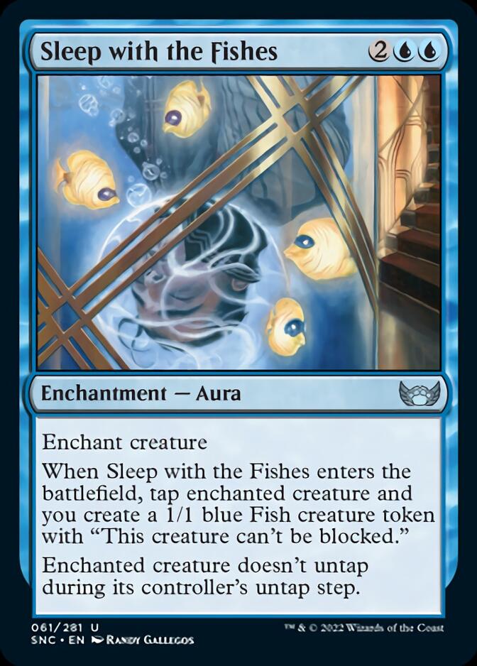 Sleep with the Fishes [Streets of New Capenna] | Jomio and Rueliete's Cards and Comics