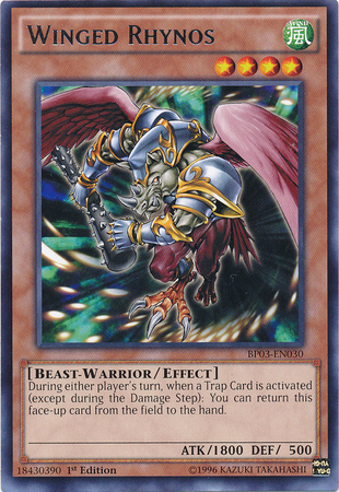 Winged Rhynos [BP03-EN030] Rare | Jomio and Rueliete's Cards and Comics