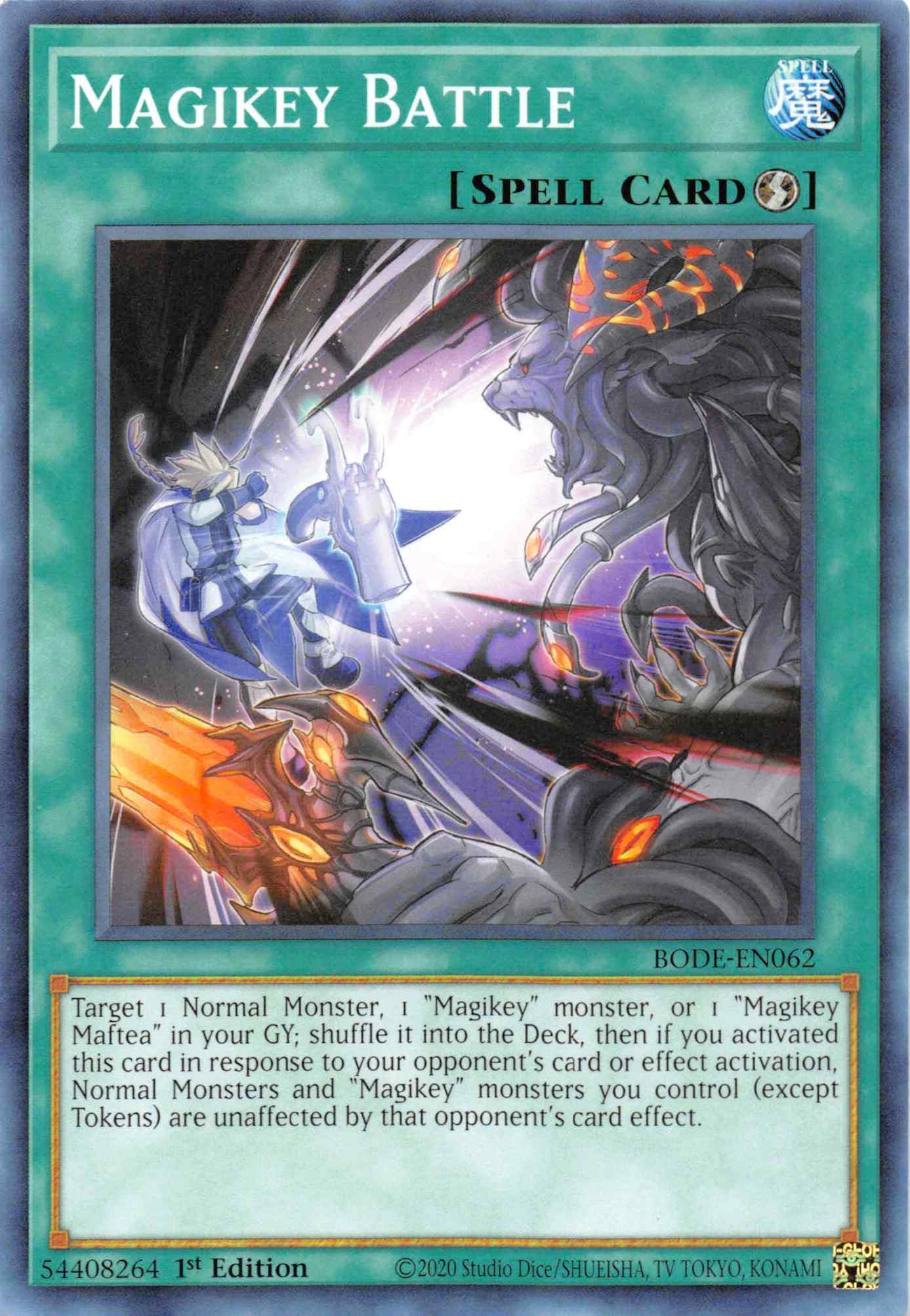 Magikey Battle [BODE-EN062] Common | Jomio and Rueliete's Cards and Comics