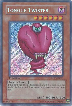Tongue Twister [GLAS-EN085] Secret Rare | Jomio and Rueliete's Cards and Comics