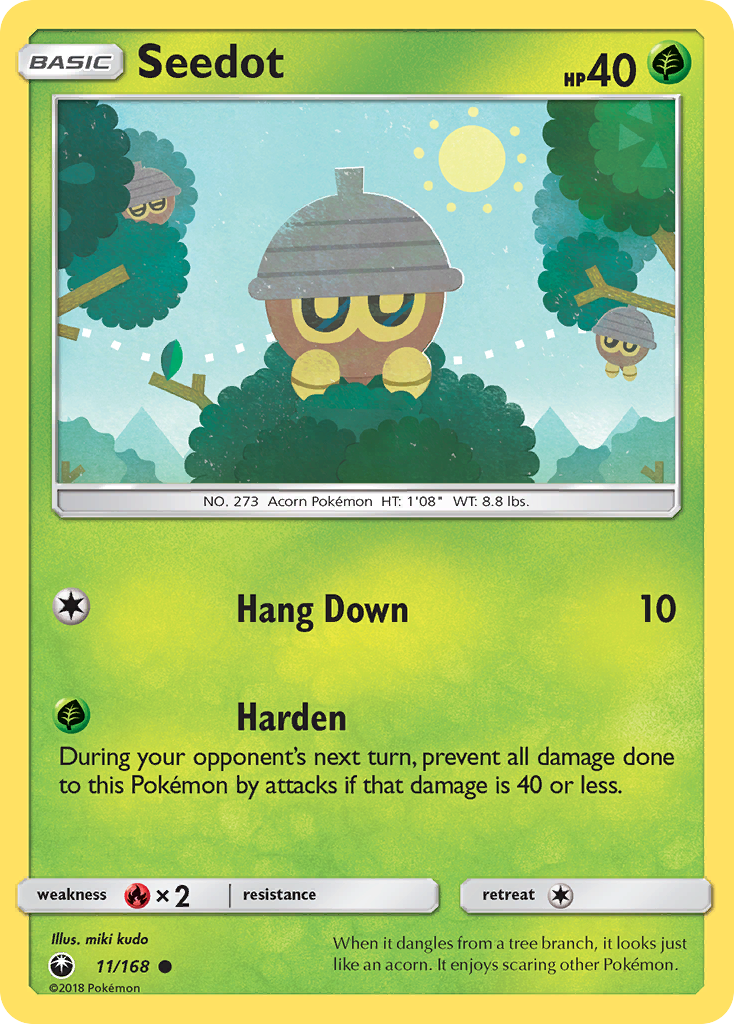 Seedot (11/168) [Sun & Moon: Celestial Storm] | Jomio and Rueliete's Cards and Comics