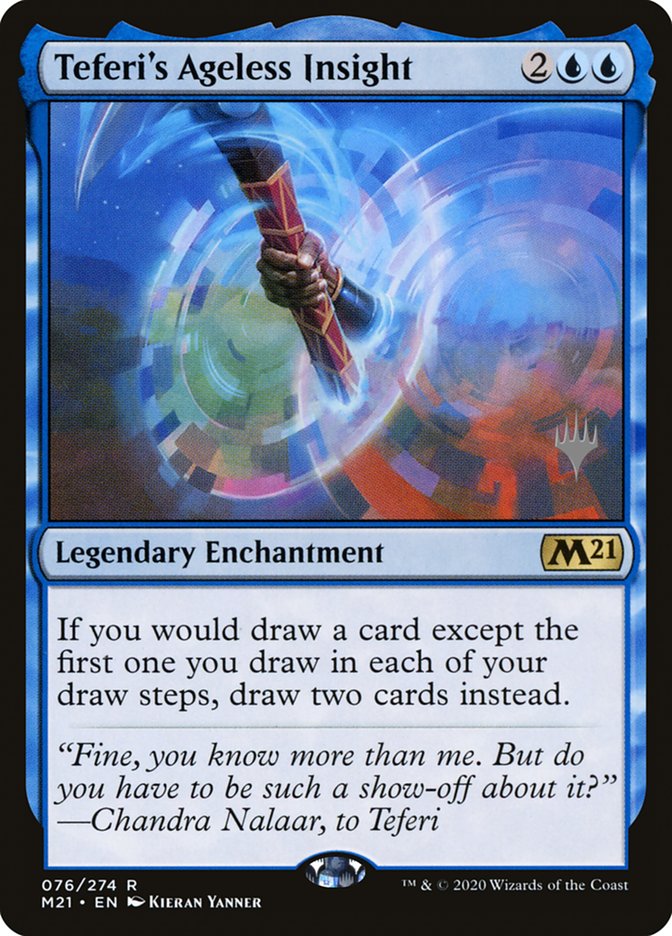 Teferi's Ageless Insight (Promo Pack) [Core Set 2021 Promos] | Jomio and Rueliete's Cards and Comics