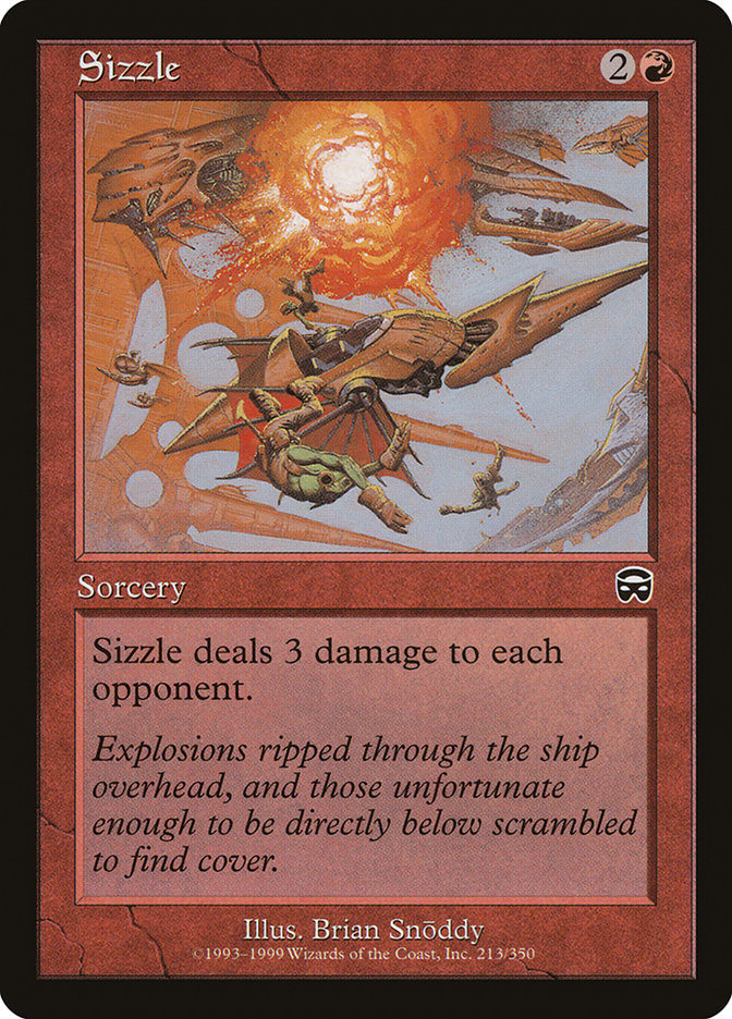 Sizzle [Mercadian Masques] | Jomio and Rueliete's Cards and Comics